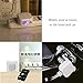 2-in-1 Compact Dual USB Wall Charger and Car Charger 5V 2.1A Fast Charging AC DC Home /Travel Charger for iPhone 7 / 6s / 6 / Plus, iPad, Samsung Galaxy and More - White
