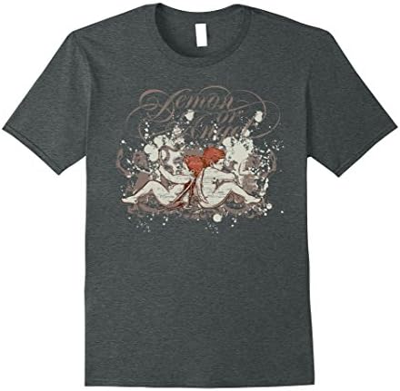 Mens Demon Or Angel T-Shirt 3XL Dark Heather