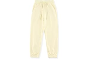 KISBINI Little Boys Cotton Sweatpant Elastic Sport Pant for Children