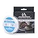 Maxcatch Fly Line Backing for Fly Fishing Braided 20/30lb 100yards (White, 20lb)