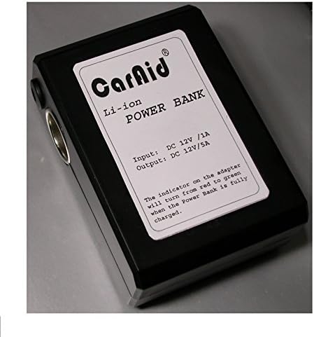 CarAid 12v/5a Portable Lithium-ion Power Bank