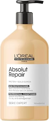 L'Oréal Professionnel Absolut Repair Gold Conditioner 750ml Quinoa Protein view 1
