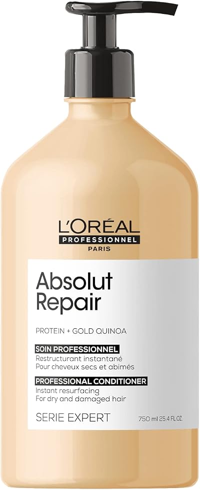 L'Oréal Professionnel Absolut Repair Gold Conditioner 750ml Quinoa Protein