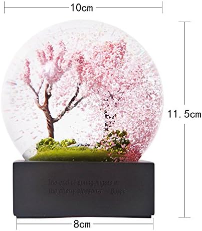 Lotefong Four Seasons Snow Crystal Ball Set The Living Room Desk Accessories Home Furnishing Ornaments Gifts For Valentine'S Day,Four Seasons Crystal Ball - Spring