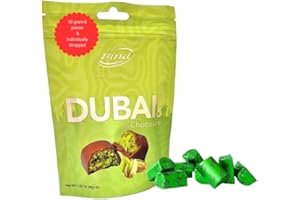 Bind Dubai Chocolate Bar 8x10g – Luxury Belgian Milk Chocolate with Crispy Kunafah (2.82 oz / 80 g) – Gourmet Holiday Gift Box for Christmas, New Year & Special Occasions – Halal, Elegant Individually Wrapped Treats