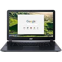 Acer Flagship CB3-532 15.6" HD Premium Chromebook - Intel Dual-Core Celeron N3060 up to 2.48GH.z, 2GB RAM, 16GB SSD, Wireless AC, HDMI, USB 3.0, Webcam, Chrome OS (Certified Refurbished)