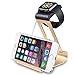 SPARIN Apple Watch Series 2 Stand, Aluminum Stand Charge Station for Apple Watch and iPhone, Fit all Apple Watch Models, [Premium Stylus Pen] Gold