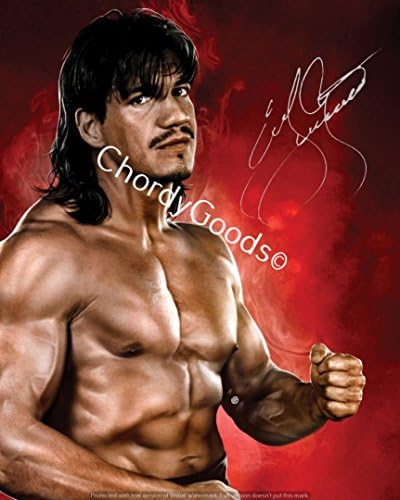 Eddie Guerrero WWE Sexy Plexiglass Photo 13*18 Cm. Autograph Signed Autogramm Reprint 45