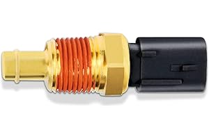 JSORUM Engine Coolant Temperature Sensor, Water Temperature Sensor Compatible with Chrysler, Grand Cherokee, J-eep Wrangler, Durango, D-odge Challenger, Replace OE#:5149077AB