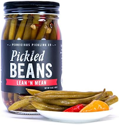 Pickled Beans: Lean &amp; Mean (16 oz)
