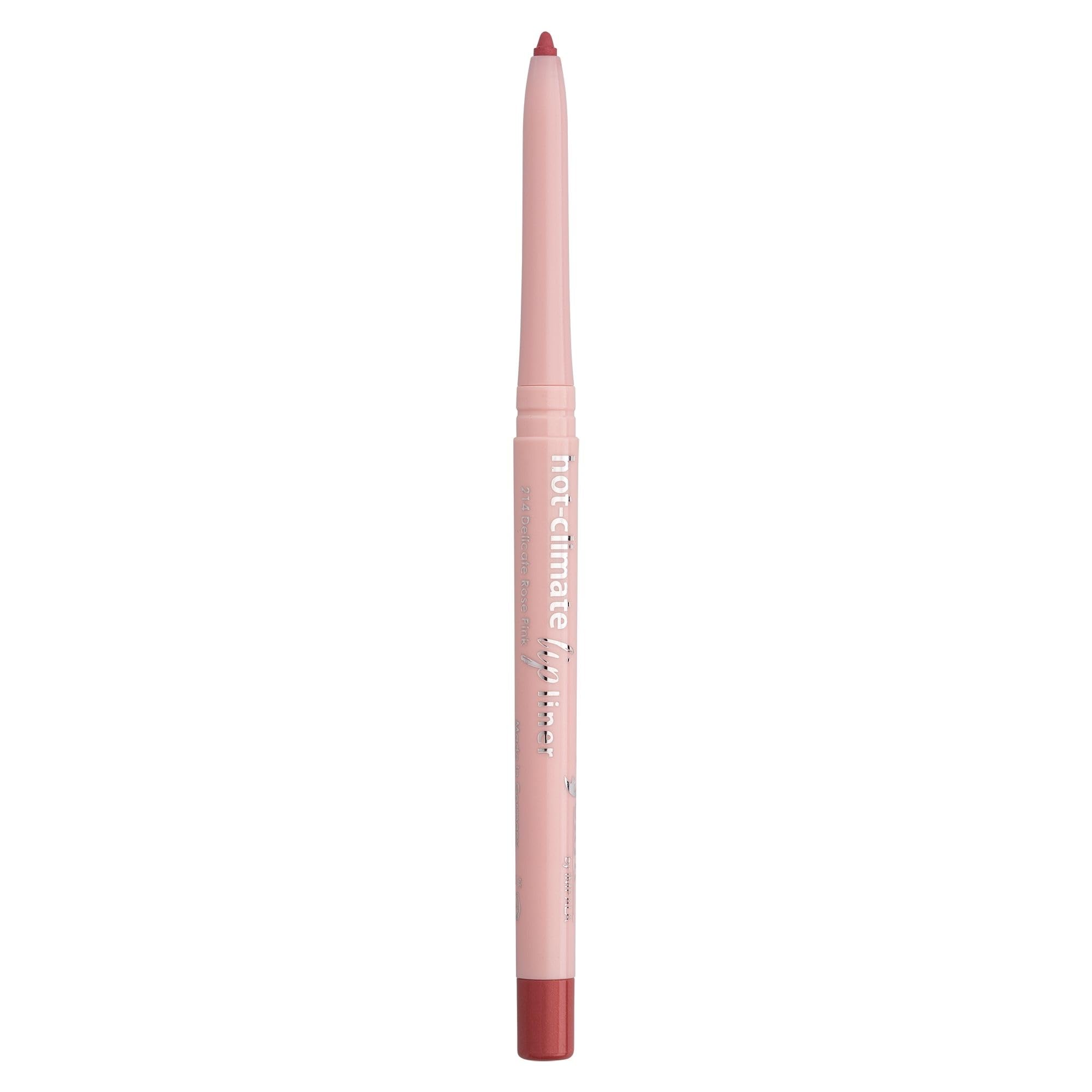 Impala - ORYX Automatic Lip Pencil Delicate Rose Pink Colour No. 214 | Super Heat Resistant | Water Resistant Profiler | Waterproof Lip Pencil | Long Lasting Liner