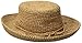 Scala Women's Crocheted Raffia Hat with Drawstring