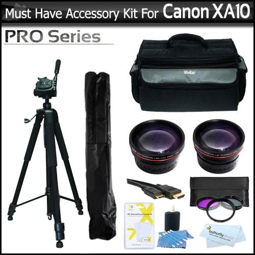 Must Have Accessory Kit For Canon XA10 Professional