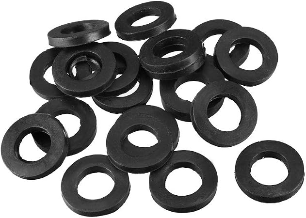 Uxcell Rubber Flat Washers – 18mm OD, 5mm ID, 2mm Thick – Pack Of 20 For Faucets & Hoses - View #14