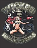 2020 Motorcycle Calendar and Planner For Bikers: Biker Bitch Women Sexy Af Motocycle Babe Hell Wife by 