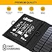 X-DNENG Solar Charger 10W Waterproof Foldable Single USB Port Solar Battery Charger Panel for Cell Phone, Power Bank, and Other Electronic Devices, Good Choice for Camping, Fishing, Hiking