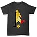 TWISTED ENVY Boys Novelty t Shirts Football Soccer Silhouette Belgiumthumb 3