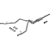 Flowmaster 717890 FlowFX Cat-Back Exhaust Kit 3.5 Inch Dual 2.5 Inch Tailpipes 409 Stainless Steel Compatible with 2019-2023 Chevy Silverado GMC Sierra 1500 6.2L 2/4WD and all Wheelbases