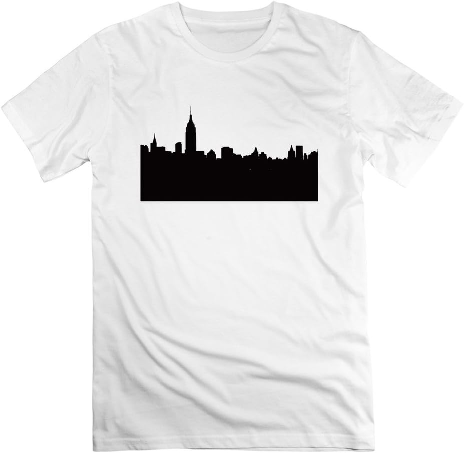 HDaiJun Atlanta Skyline Silhouette Men's T-shirts