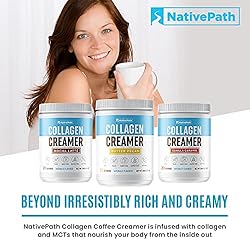 NativePath Mocha Latte Collagen Coffee Creamer
