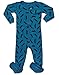 Leveret Mustache Footed Pajama 3 Years