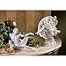 Design Toscano The Creation of Adam Bonded Marble Statue Set