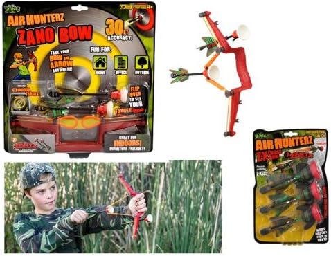 Air Hunterz Zano Bow -include 1 Zono bow, 5 x arrows and 1 target 30 ft / age 4 and up