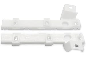 Aspaton Front Bumper Right and Left Side Grille Bracket Compatible with Lancer Except Evo 2008-2017 6400F549 6400F550 2PCS