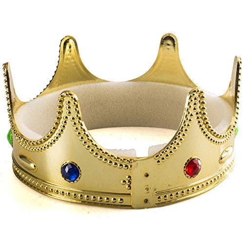 Tigerdoe King Crown and Scepter King Costume Accessories King Dress