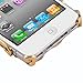 LliVEER Gold Electroplating Hollow Pattern Pc Case Hard Back Cover for Iphone 4s/4