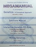 Solutions Manual and Interactive Genetics CD-ROM : To Accompany Genetics: A Conceptual Approach, Pierce, Benjamin and Choi, Jung H., 0716798786