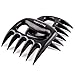 ANGKOR LIVING Best Silicone BBQ Gloves Set - Heat Resistant Grilling Gloves / Oven Mitts, Meat Shredder Bear Claws and Basting Brush for Cooking, Grilling, Baking and Barbecue