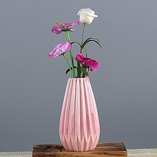 Ceramic Flower Vase Decorative Porcelain Vase Flower Pots for Living Room Office Bedroom Decor