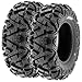 Set of 2 SunF A033 Power.I AT 25x8-11 ATV UTV Off-Road Tires All-Terrain, 6 Ply Tubeless