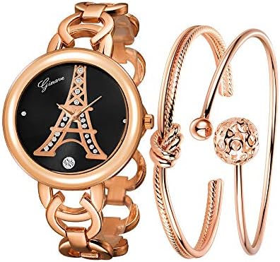 Fashion Ladies Watch Gold Color Watch,Outsta Stainless Steel Analog Analog Watch Bracelet New Round Case Watch Hot!!!