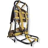 ZRSCHYG Hiking/Hunting Backpack Frame, Aluminum External Frame Backpack, Lightweight & Foldable 28.7 x 14.6 x 9.8 inches (khaki)