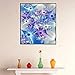 WISREMT DIY Diamond Painting Kit Full Drill Embroidery Cross Stitch Arts Craft Canvas Wall Home Decor Craft for Adults or Kids-Flower 30x40CM