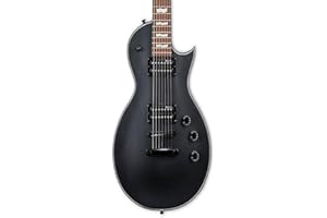 ESP GUITARS ESP LTD EC-257 7-String Electric Guitar, Black Satin