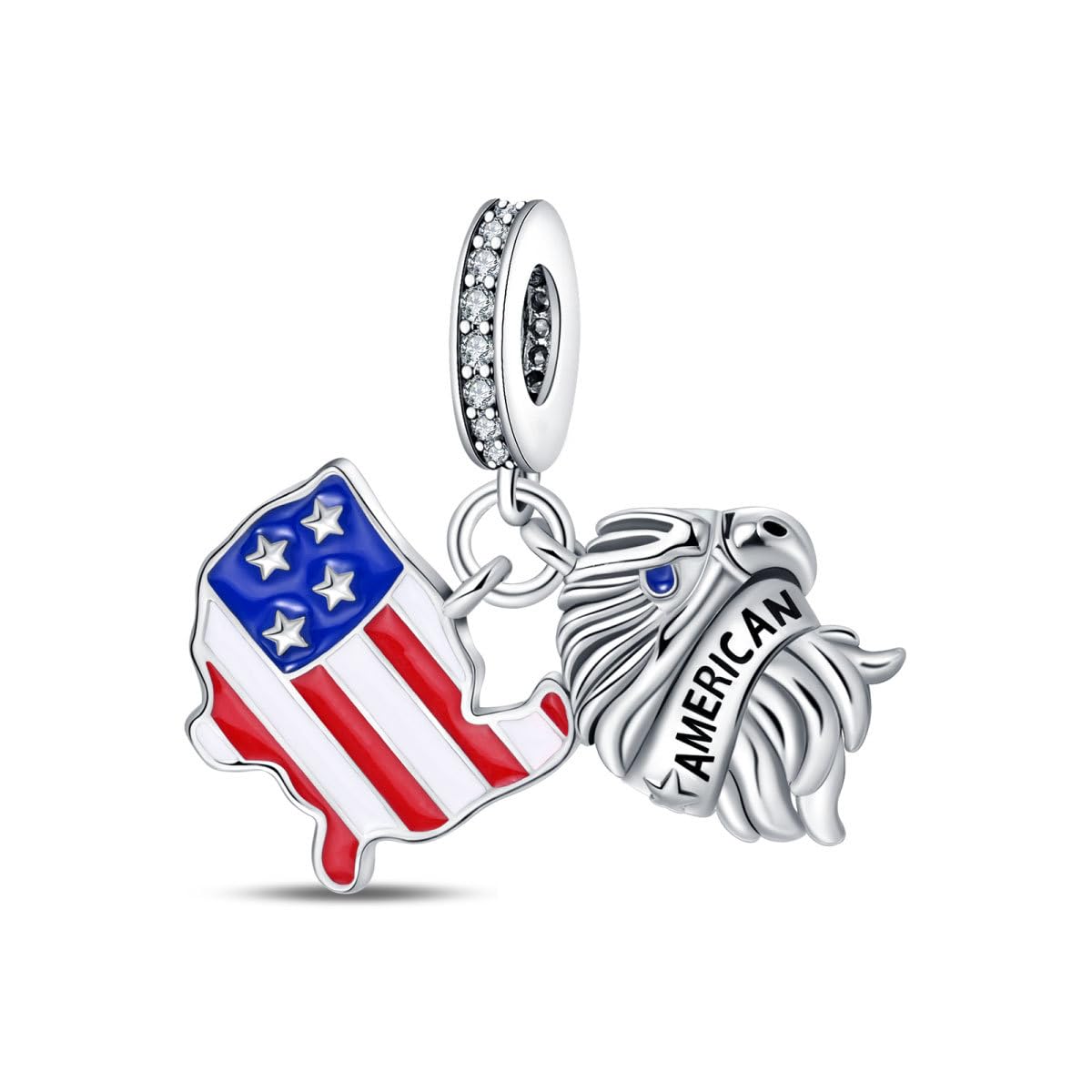 Welcome to Las Vegas Nevada Charm 925 Sterling Silver Anniversary Charm for Pandora Charm Bracelet