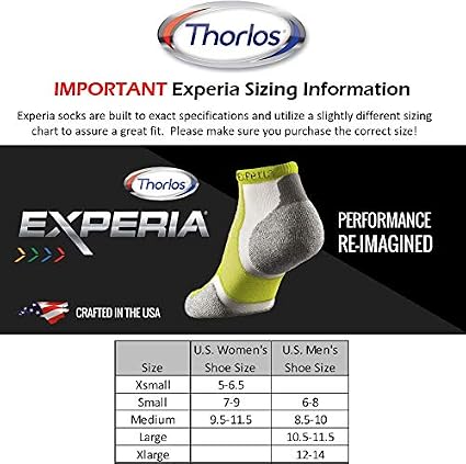 THORLOS Experia Mini CalcetÃn Ligeramente Acolchado Hombre Running
