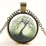 EIGA The tree of life time diamond necklace