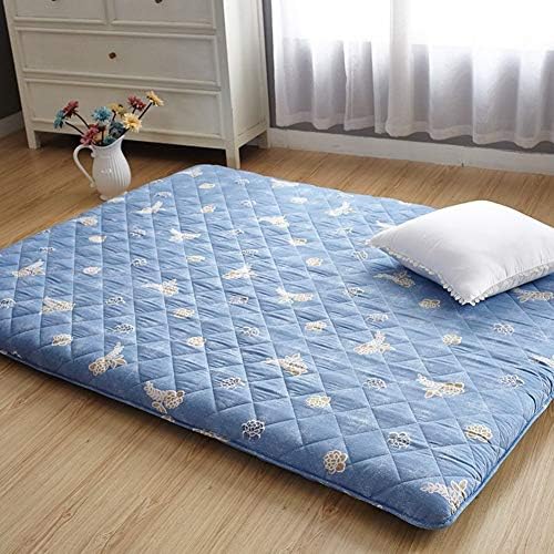 Udane Bedding Mattress Plenty thick Tatami floor mat,Collapsible Futon mattress topper Traditional japanese futon Japanese bed Nursing spine Easy to carry33-C 90x200cm(35x79inch)