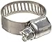 Precision Brand M6P Micro Seal, Miniature Partial Stainless Worm Gear Hose Clamp, 5/16