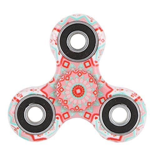 Balai Fidget Spinner Mandala Design New style Multi Color, Relieve your Stress, Anxiety, and Boredom (Pattern 3)