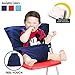 Baby High Chair Harness, Travel High Chair for Baby Toddler Feeding Eating, Portable Easy Seat with Adjustable Straps Shoulder Belt, Holds Up to 44lbs, Hand Wash Cloth Included