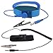 SourceTon ESD Anti-Static Wrist Strap Components, 4 Packs Anti-Static Wrist Straps Equipped with Grounding Wire and Alligator Clip, Grounding Solution for Working on Sensitive Electronic Devices