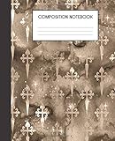 Composition Notebook: Vintage Gothic Grunge Skull College Ruled Notebook Lined School Journal