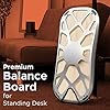 Premium-Balance-Board-for-Standing-Desk-Wooden-Wobble-Board-for-Under-Desk-Exercise-by-FluidStance FluidStance The Level® Standing Desk Balance Board | | Work, Home Office | Adult Stand Up Desk Exercise Accessory…