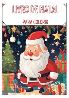 Livro Livro para colorir de natal