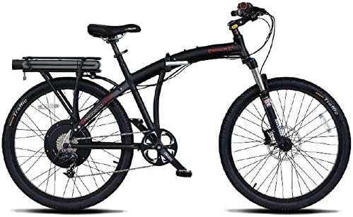ProdecoTech Phantom X2 V6 Folding Electric Bicycle - Black/Black